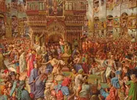 Hunt, William Holman: The Miracle of the Sacred Fire, Church of the Holy Sepulchre