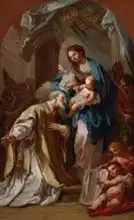 Conca, Sebastiano: The Madonna Appearing to St. Philip Neri