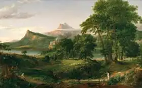 Cole, Thomas: The Course of Empire - The Arcadian or Pastoral State