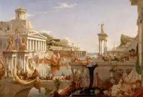 Cole, Thomas: The Course of Empire - The Consummation of Empire