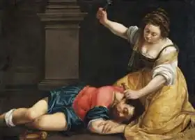 Gentileschi, Artemisia : Jael and Sisera