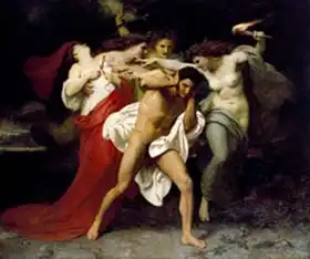 Bouguereau, Adolphe: Orestes Pursued by the Furies