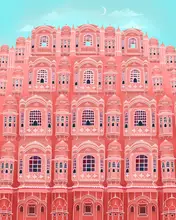 Lizde, Petra: Jaipur, India