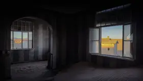 Hongchao, and Gu: Ghost town in Kolmanshop of Namibia