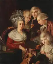 Zoffany, Joseph Johan: Family
