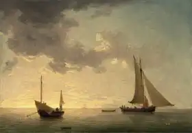 Brooking, Charles: Sailing boat