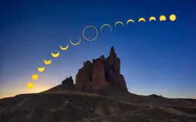 Zheng, Michael: Solar Eclipse Over Shiprock