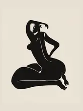 Dean, Little: Curvy Nude In Black