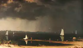 Heade, Martin Johnson: Thunder Storm on Narragansett Bay