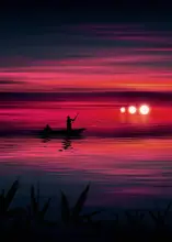 Barizi, Al: Fisherman Sunset
