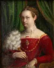 Fontana, Lavinia: Double Marriage Portrait (Self-Portrait of Lavinia Fontana)