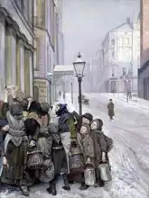 Krohg, Christian: Fight for survival