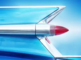 Gube, Beate: American classic car Eldorado Biarritz 1959 Tail fin