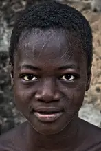 Boyle, Mark: Young Girl, Burkina Faso