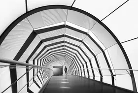 Jian, Li: The Pedestrian Bridge to Eaton Center