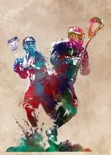 Jaszke, Justyna: Lacrosse sport art #lacrosse #sport
