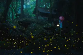 quan, van Vu: Japanese kimono and sea of fireflies