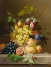 Bloemers, Arnoldus: Fruit still life