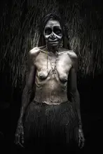 Yosifov, Svetlin: Tribal Woman from Papua, Indonesia