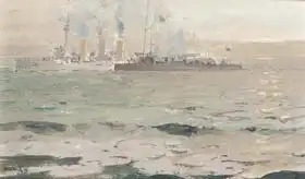 Johansson, Arvid: Armoured cruiser Fylgie and Hunter Sigurd