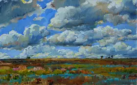 Kutsachenko, Andrii: Clouds over the steppe
