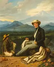 Pingret, Edouard: Self-portrait