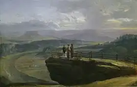 Dahl, Christian Johan: View from Bastion