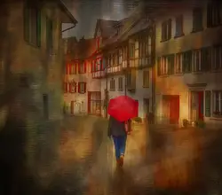 Ohlendorf, Anette: Alone in the rain