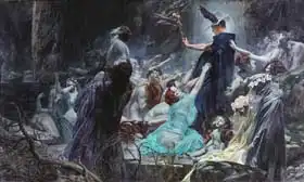 Hiremy-Hirschl, Adolph: Souls on the Banks of the Acheron
