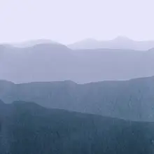 Lehnhardt, Iris: Gradient Landscape Mountains