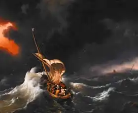 Bakhuizen, Ludolf: Christ in the Storm on the Sea of Galilee