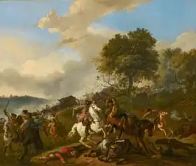 Huchtenburgh, Jan van: Ambushing a Convoy