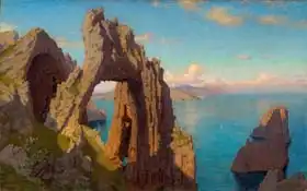 Haseltine, William Stanley: Natural Arch at Capri