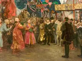 Axentowicz, Teodor: Polish envoys before Henry of Valois