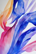 Mauro: Nature Inspired Abstract Watercolor  (Day 78)