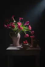 Jacobs, Lydia: Sweet Raspberry and Pink Flower