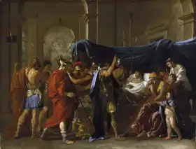 Poussin, Nicolas: Death of Germanicus