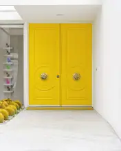 Windeknecht, Tom: Canary Yellow Doors on a Mid-Century Modern