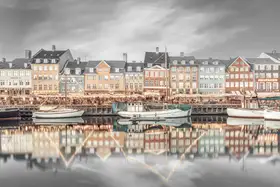 Viola, Melanie: COPENHAGEN VINTAGE Nyhavn Idyllic Evening Impression