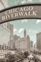 Viola, Melanie: CHICAGO Riverwalk | urban vintage style