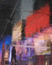 Lesica, Ivan: Times Square Reflections