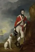 Gainsborough, Thomas: Officer 4th Infantry Regiment