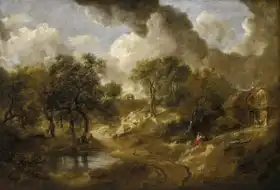Gainsborough, Thomas: Landscape in Suffolk