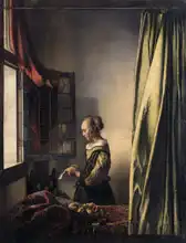 Vermeer, Jan: Girl reading a letter