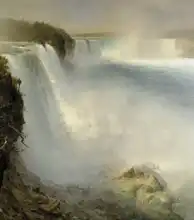 Church, Frederic Edwin: Niagara Falls (American side of)
