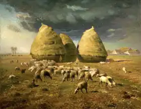 Millet, J. F.: Barns - Autumn