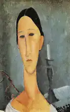 Modigliani, Amadeo: Portrait of Anna Zborowski