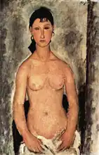 Modigliani, Amadeo: Standing Elvira