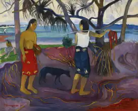 Gauguin, Paul: I Raro Te OVIR (the palms)