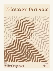 Project, Doa: Tricoteuse Bretonne – William Bouguereau (1871)